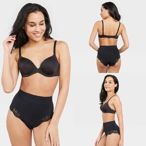 Small - Maidenform SelfExpressions Womens FeelGoodFashion Briefs with Lace